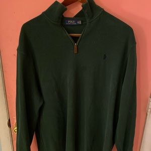 Men’s Ralph Lauren Green Half Zip